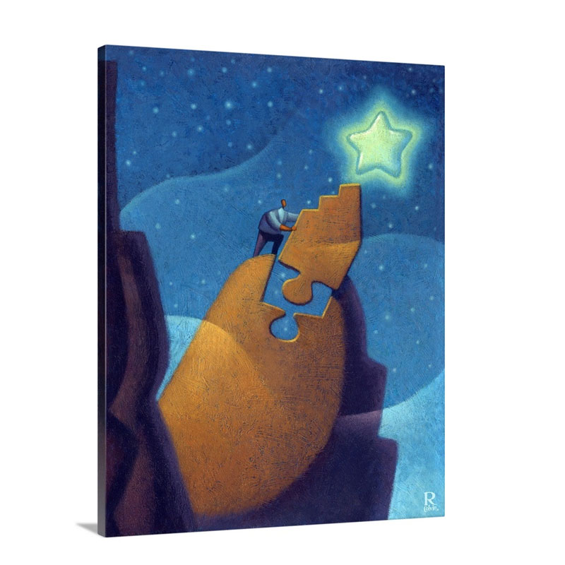 Reach For The Stars Wall Art - Canvas - Gallery Wrap