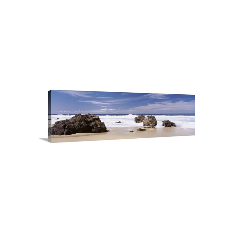 Rocks On The Beach Big Sur Coast Pacific Ocean California Wall Art - Canvas - Gallery Wrap