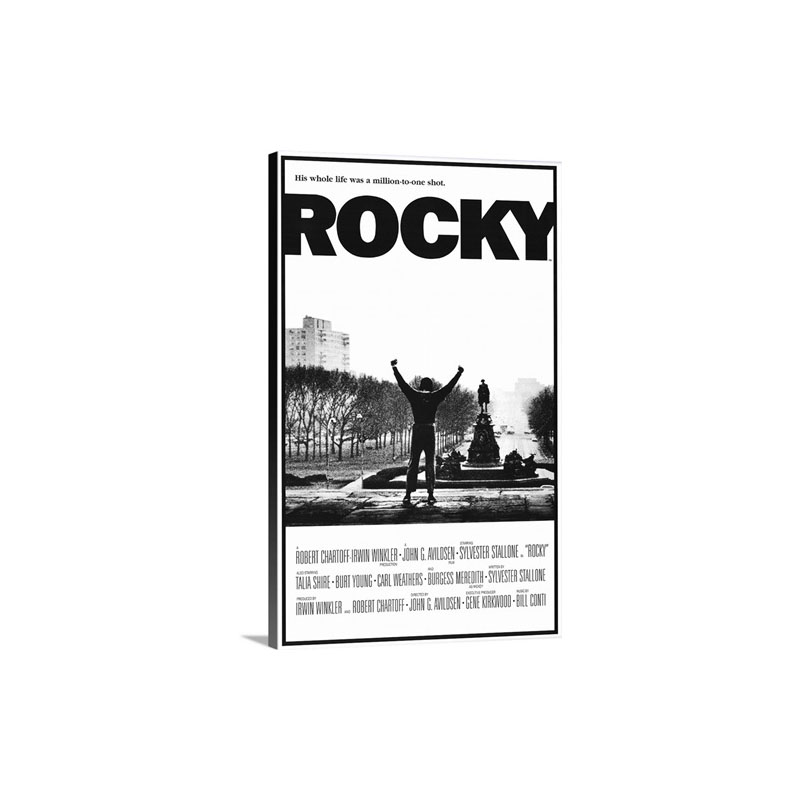 Rocky 1977 Wall Art - Canvas - Gallery Wrap