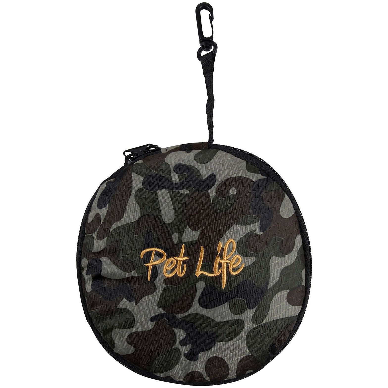 Double Water Travel Pet Bowl - Camouflage