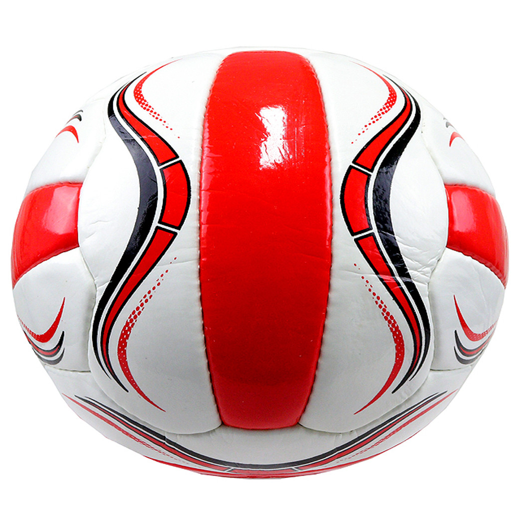 Perrini Premier Plus Indoor Outdoor Sports White Red Ball Size 5