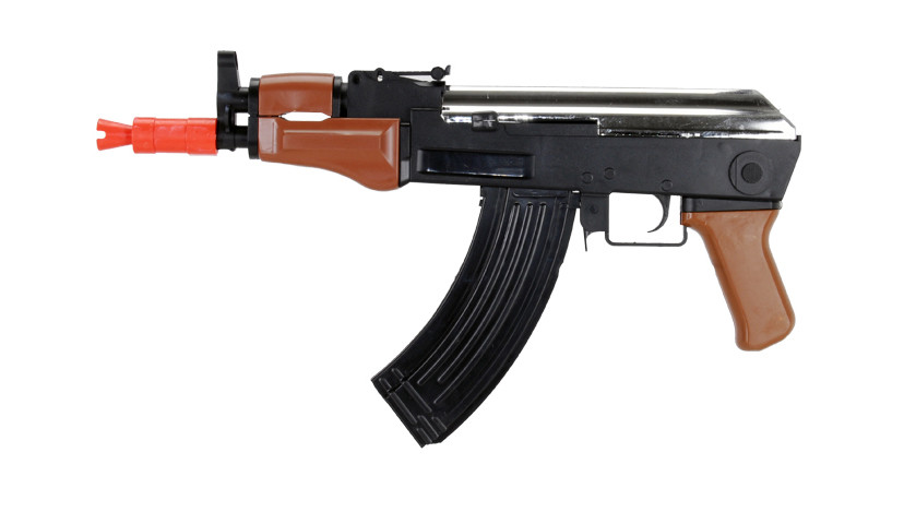 SP1998B AK-47 Spetsnaz Spring Pistol in Poly Bag