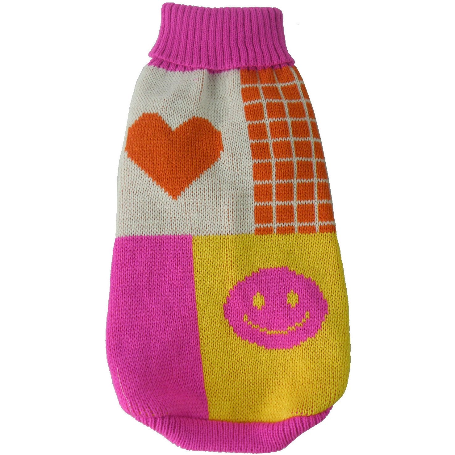 Lovable-Bark Heavy Knit Ribbed Fashion Pet Sweater