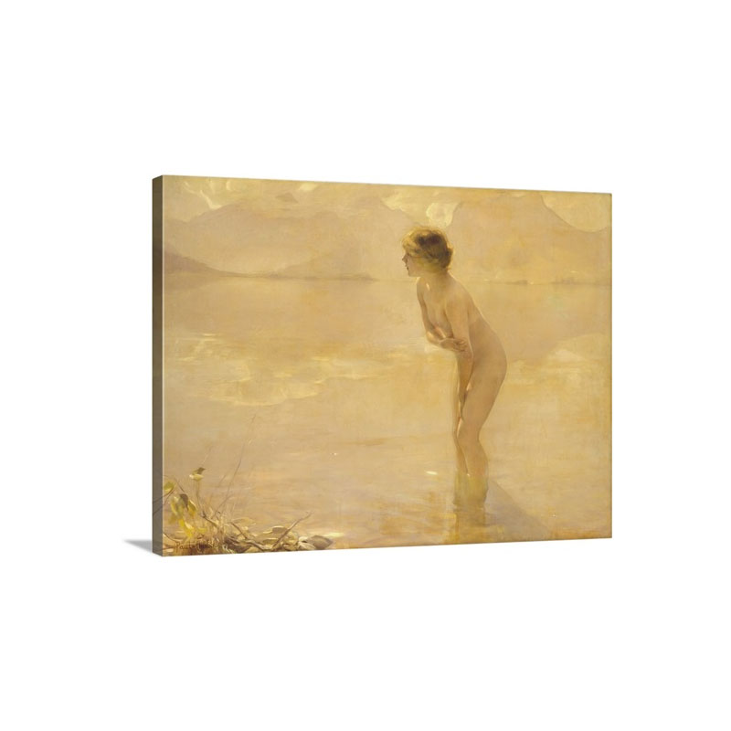 September Morn By Paul Chabas Wall Art - Canvas - Gallery Wrap