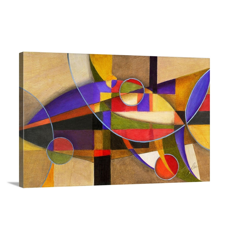 Shades Of Kandinsky Wall Art - Canvas - Gallery Wrap