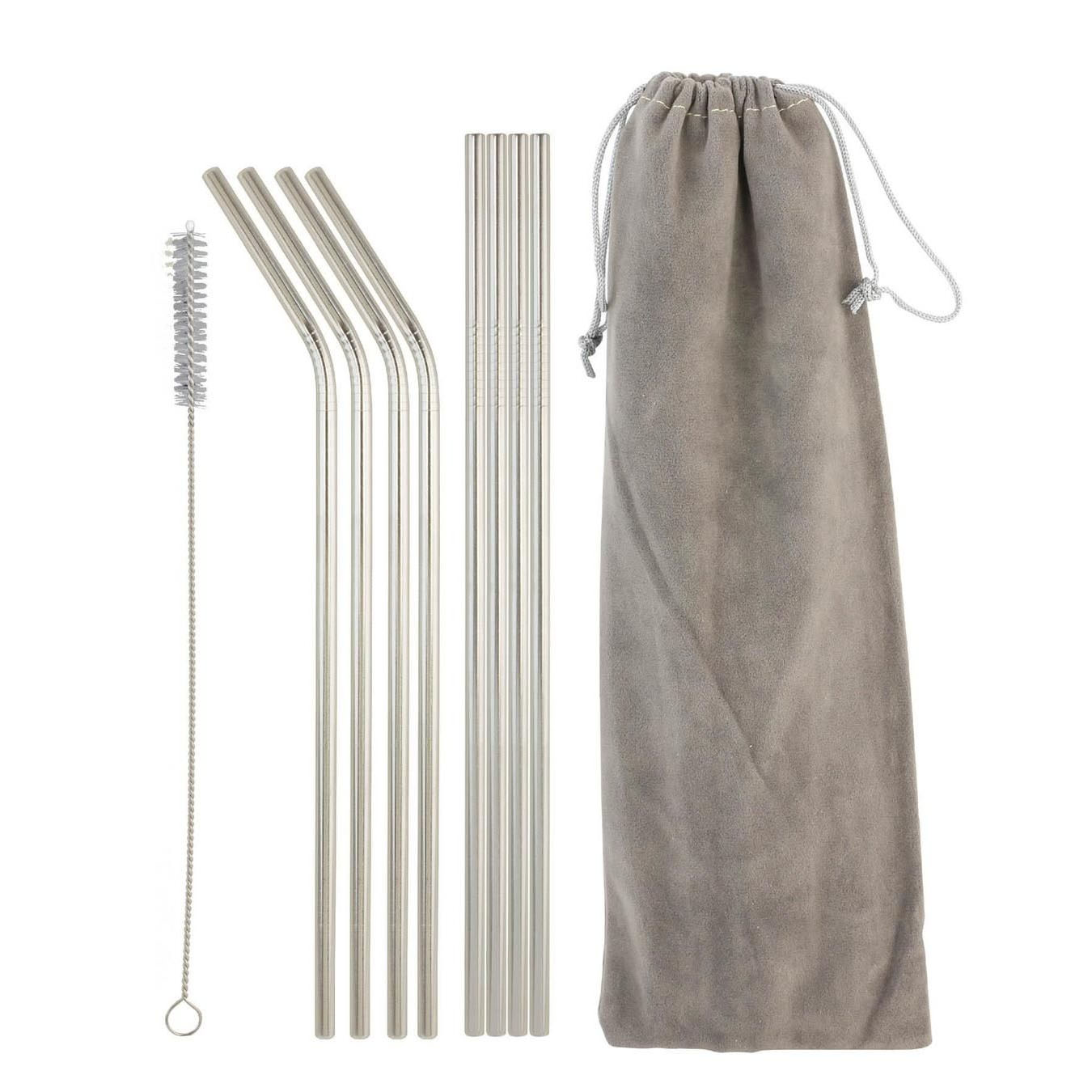 Stainless Steel Straw Set