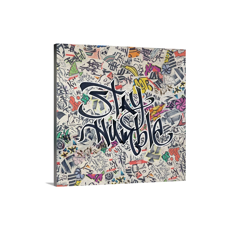 Stay Humble Urban Inspiration Wall Art - Canvas - Gallery Wrap