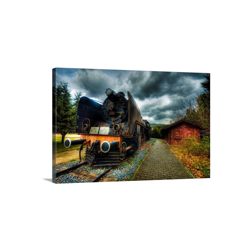 Steam Train Wall Art - Canvas - Gallery Wrap