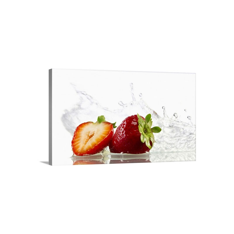 Strawberries Wall Art - Canvas - Gallery Wrap