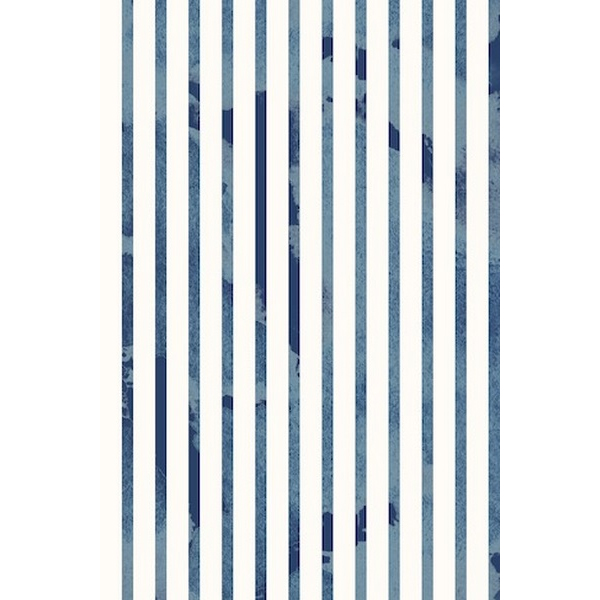 Striped Pattern In Blue And White With Texture