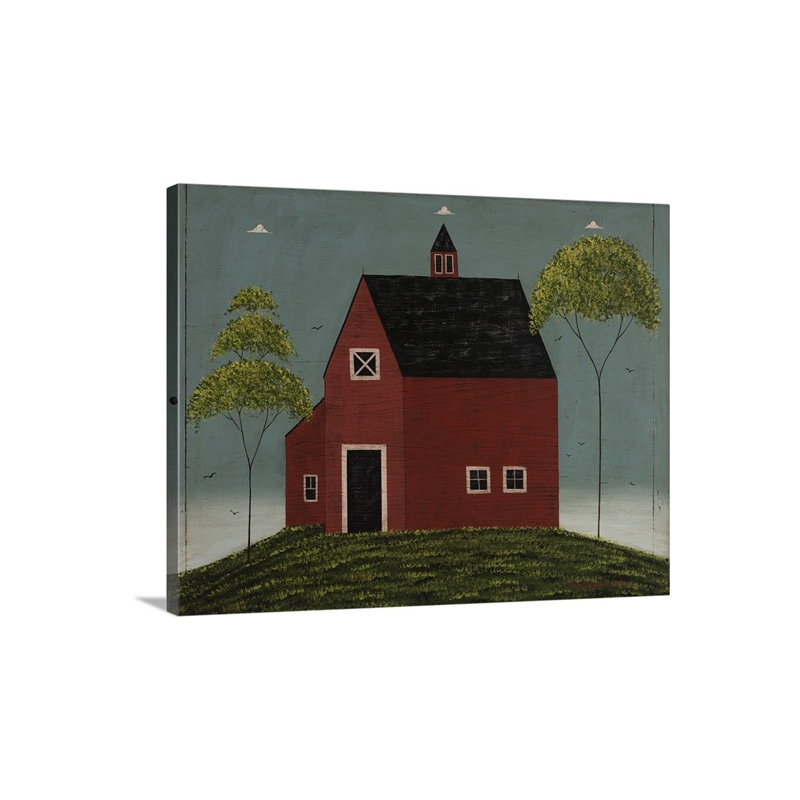 Summer Barn Wall Art - Canvas - Gallery Wrap