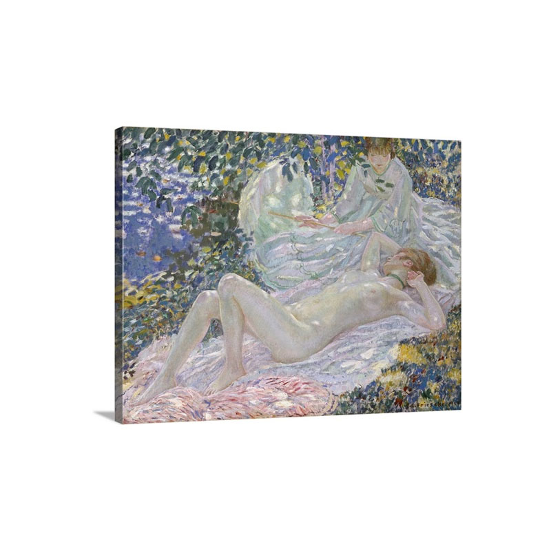 Summer By Frederick Carl Frieseke Wall Art - Canvas - Gallery Wrap