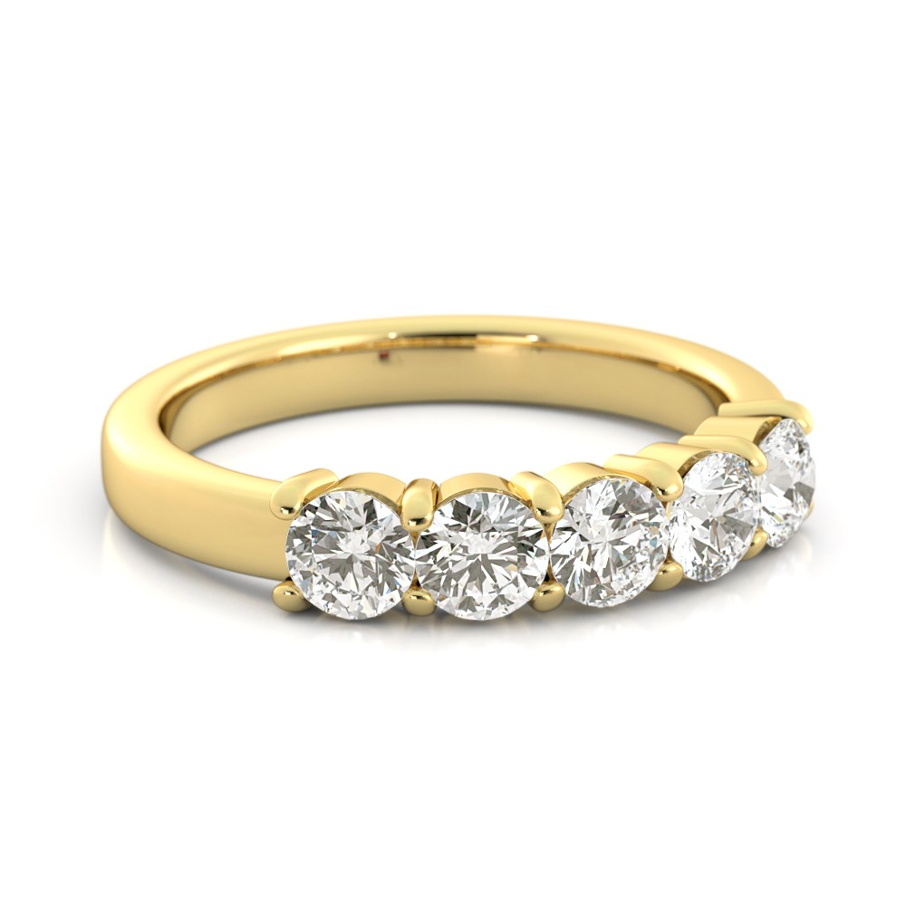 Sunshine Diamond Ring - Yellow Gold
