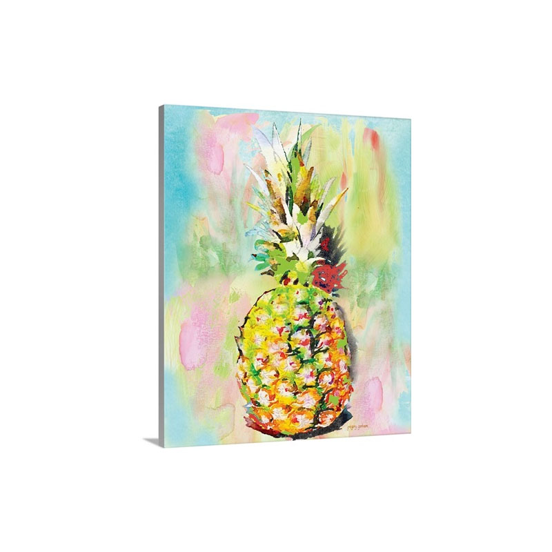 Sunshine Pineapple Wall Art - Canvas - Gallery Wrap