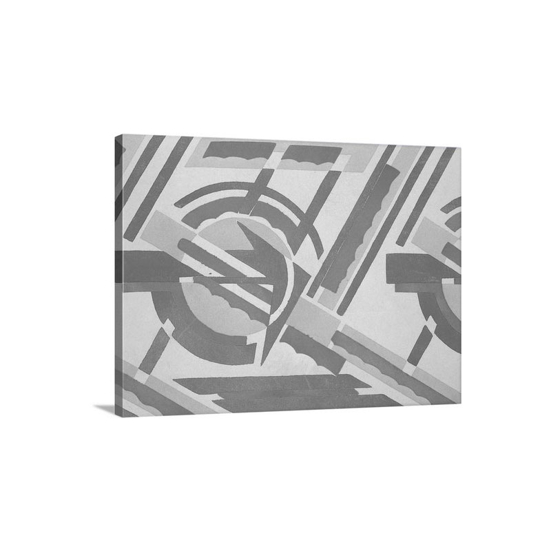 Design from Nouvelles Compositions Decoratives, late 1920s Wall Art - Canvas - Gallery Wrap