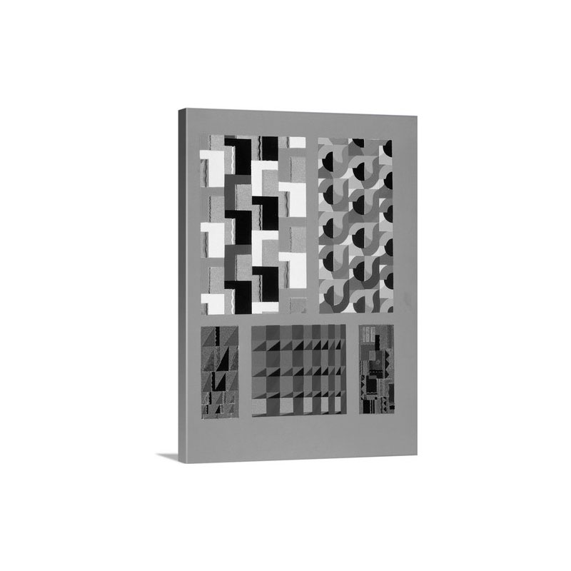 Art Deco style designs, from Relais, c.1920-30 Wall Art - Canvas - Gallery Wrap