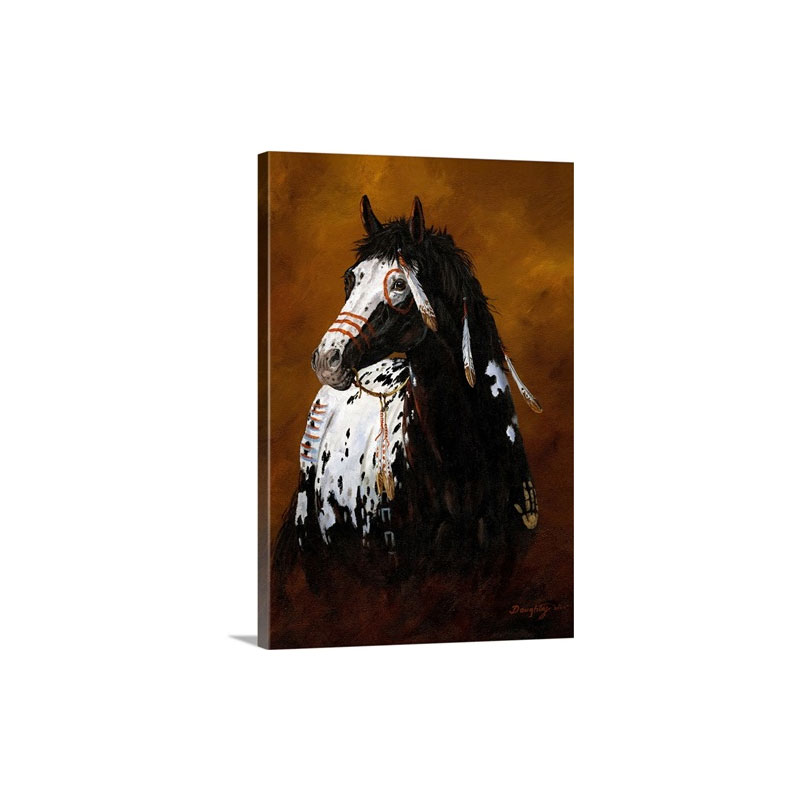 Sioux War Pony Wall Art - Canvas - Gallery Wrap
