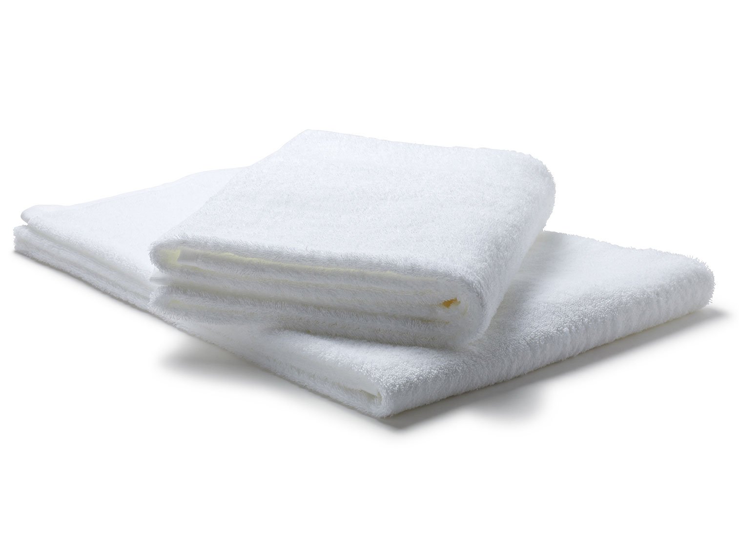 Dozen Bath Sheet Towel Set White - 35 in. x 70 in.