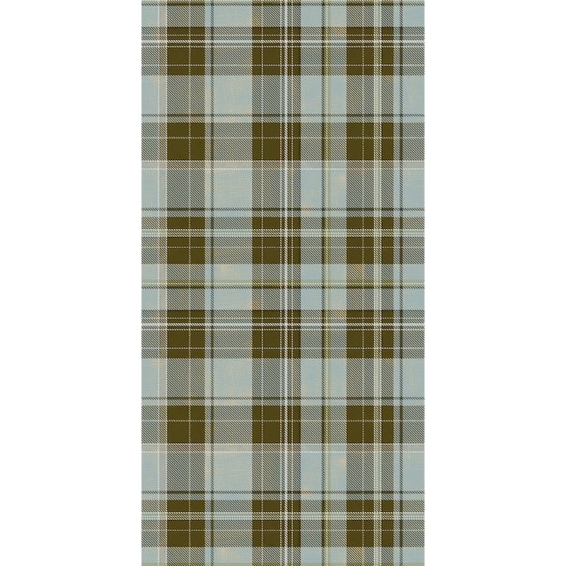 Tartan Plaid In Green And Brown