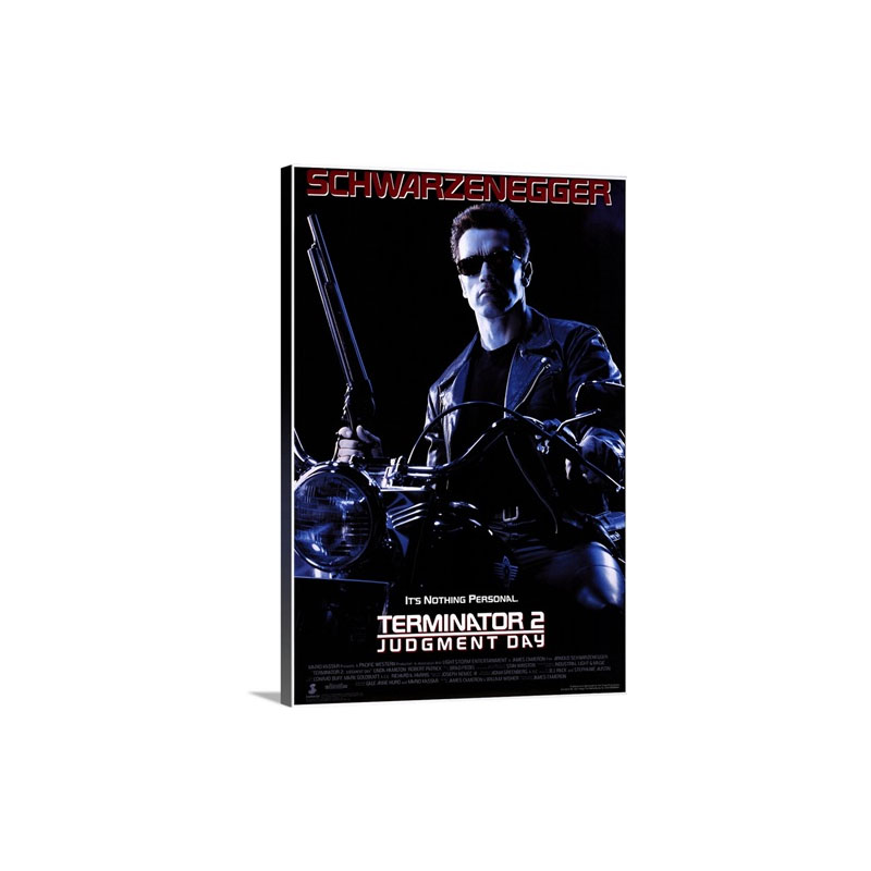 Terminator 2 Judgment Day 1991 Wall Art - Canvas - Gallery Wrap