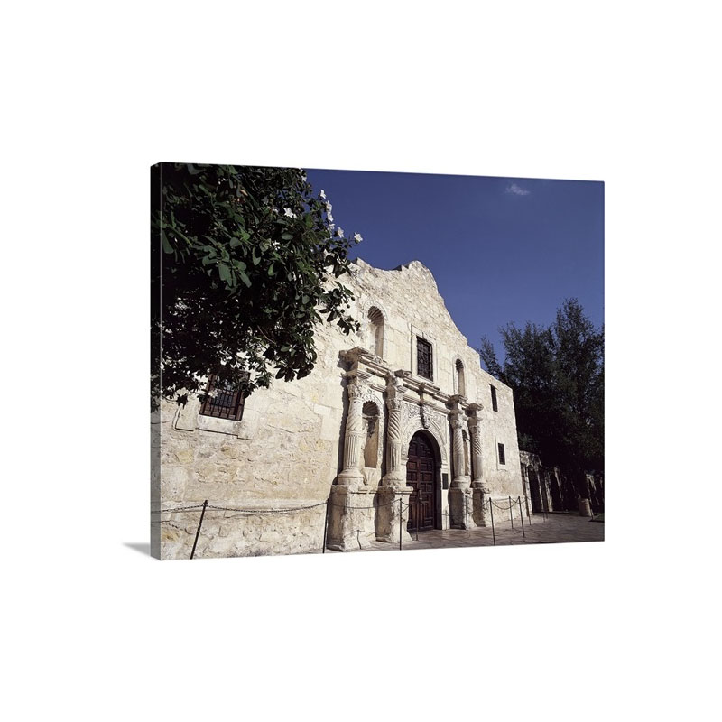 The Alamo San Antonio Texas Wall Art - Canvas - Gallery Wrap