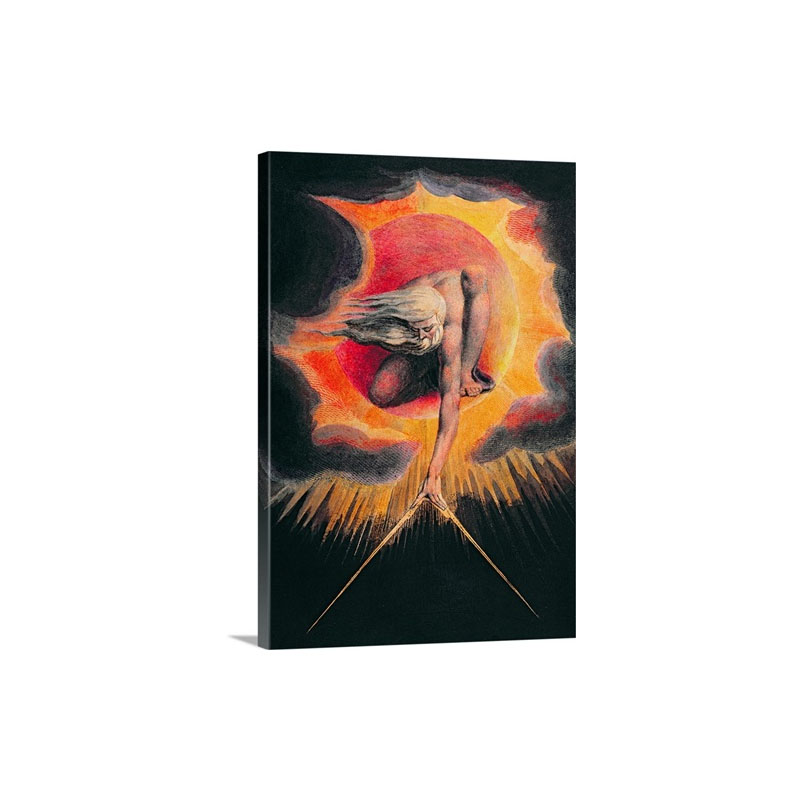 The Ancient Of Days Wall Art - Canvas - Gallery Wrap