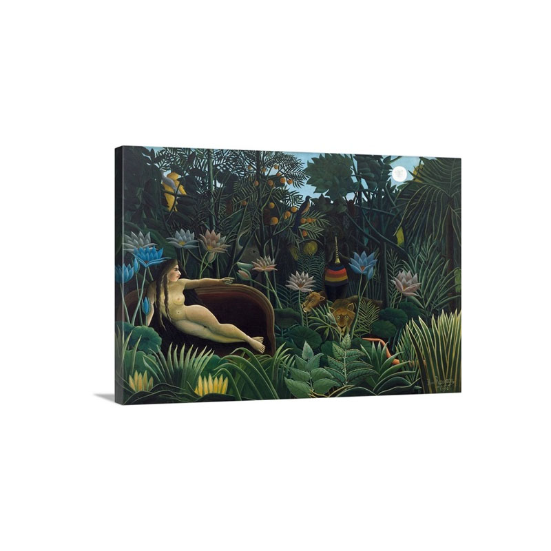 The Dream By Henri Rousseau Wall Art - Canvas - Gallery Wrap