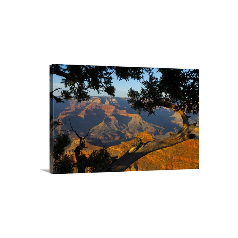 The Grand Canyon At Sunset From Mather Point On The South Rim Wall Art - Canvas - Gallery Wrap