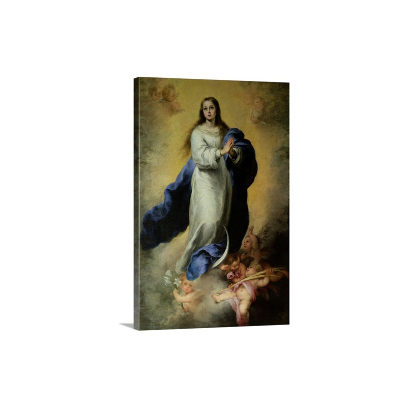 The Immaculate Conception 1660 65 Wall Art - Canvas - Gallery Wrap