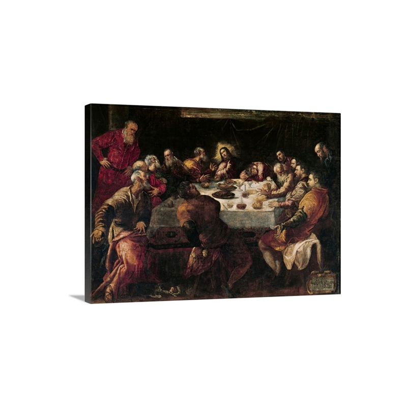 The Last Supper Wall Art - Canvas - Gallery Wrap