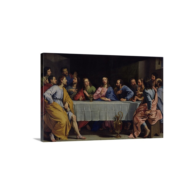The Last Supper 1648 Wall Art - Canvas - Gallery Wrap