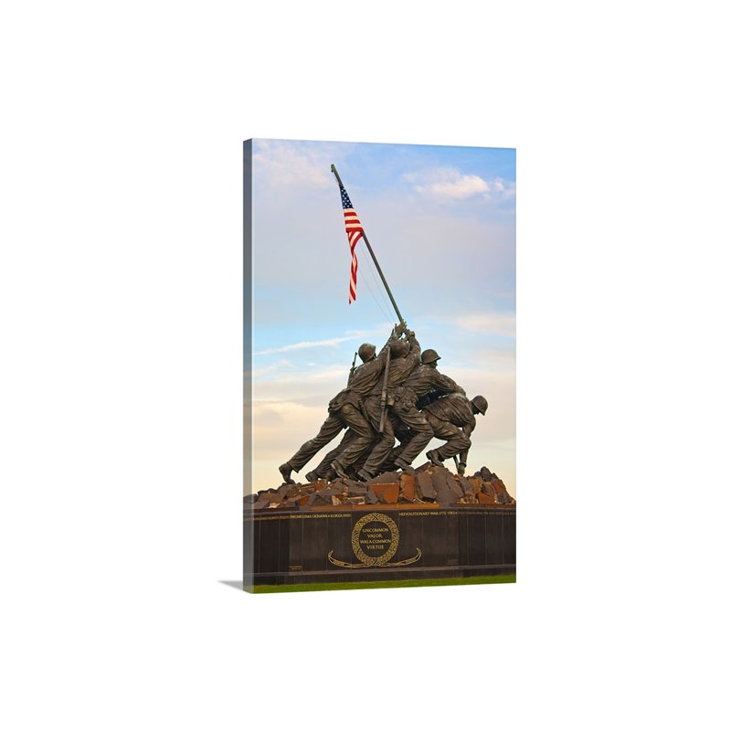 The Marine Corps War Memorial Also Called The Iwo Jima Memorial Wall Art - Canvas - Gallery Wrap