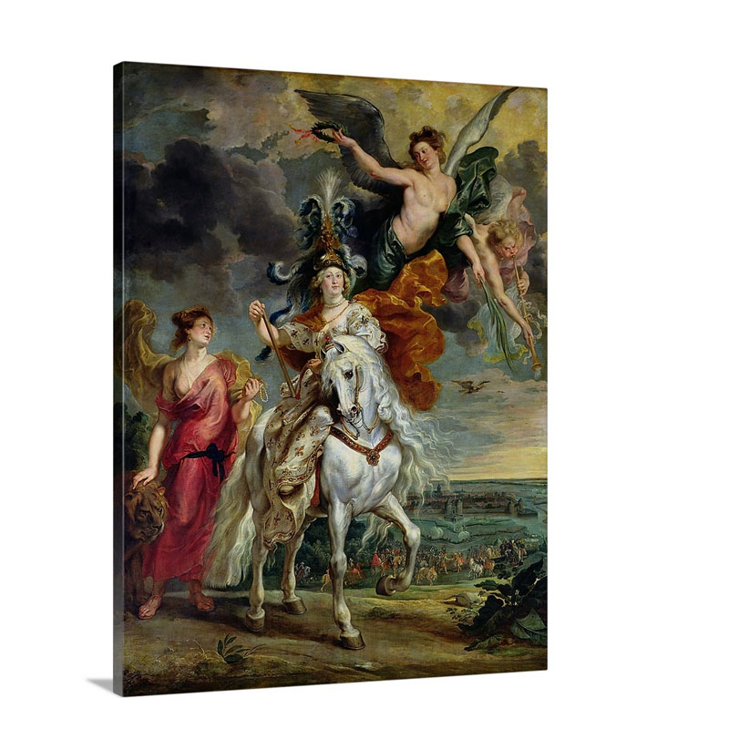 The Medici Cycle The Triumph Of Juliers 1St September 1610 1622 25 Wall Art - Canvas - Gallery Wrap
