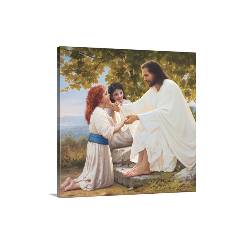The Pure Love Of Christ Wall Art - Canvas - Gallery Wrap