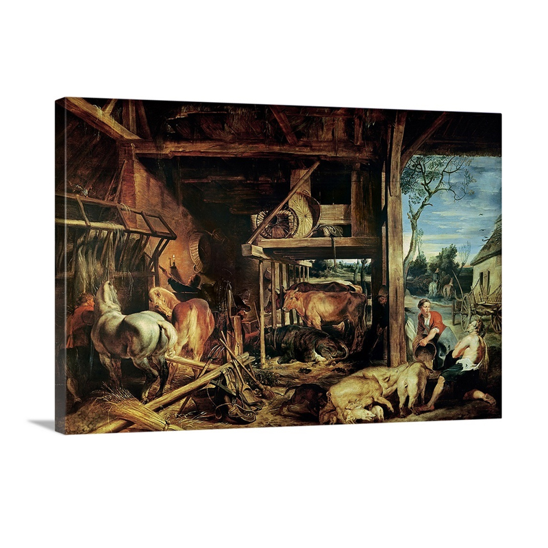 The Return Of The Prodigal Son C 1618 Wall Art - Canvas - Gallery Wrap