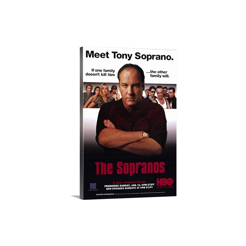 The Sopranos 2003 Wall Art - Canvas - Gallery Wrap