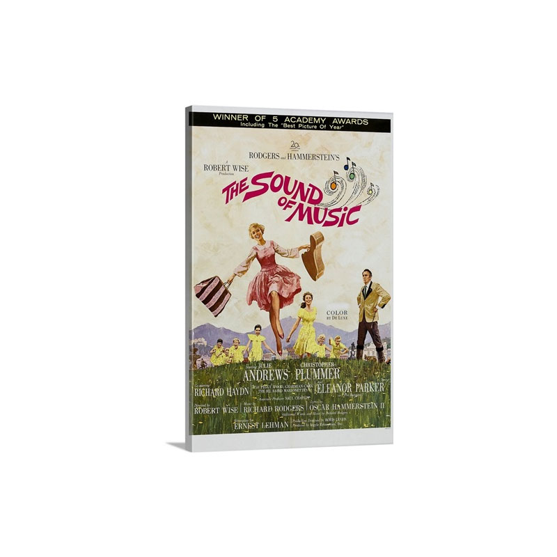 The Sound Of Music  Movie Poster Wall Art - Canvas - Gallery Wrap