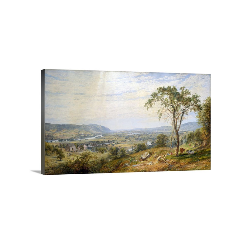 The Valley Of Wyoming Wall Art - Canvas - Gallery Wrap