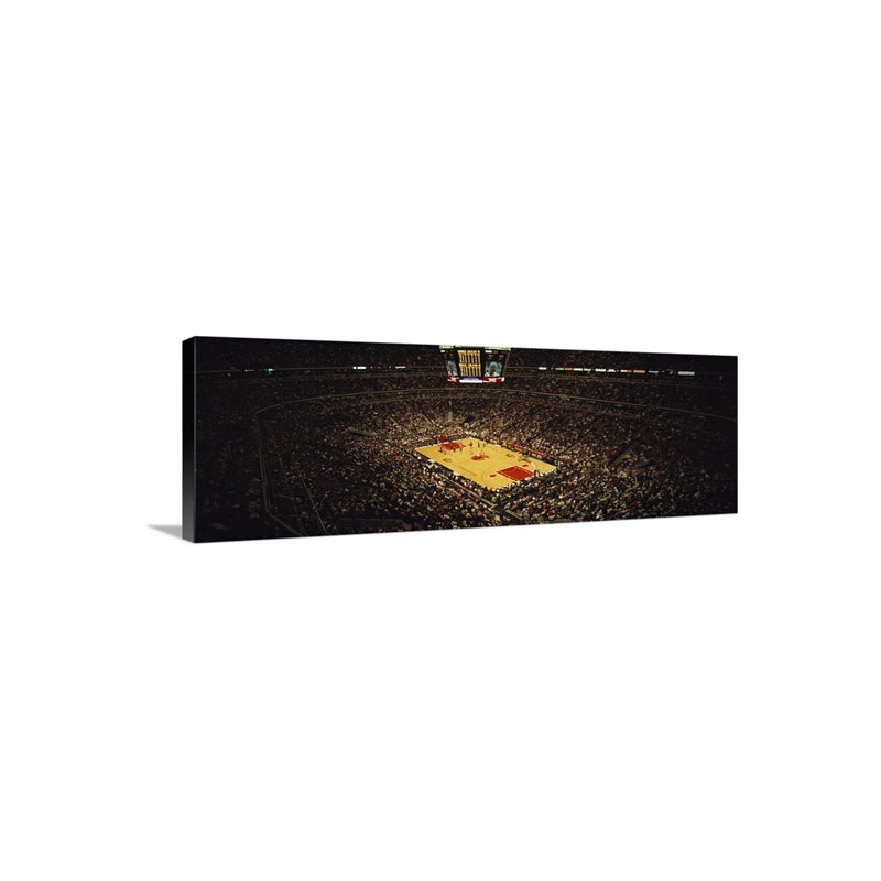 United Center Chicago IL Wall Art - Canvas - Gallery Wrap