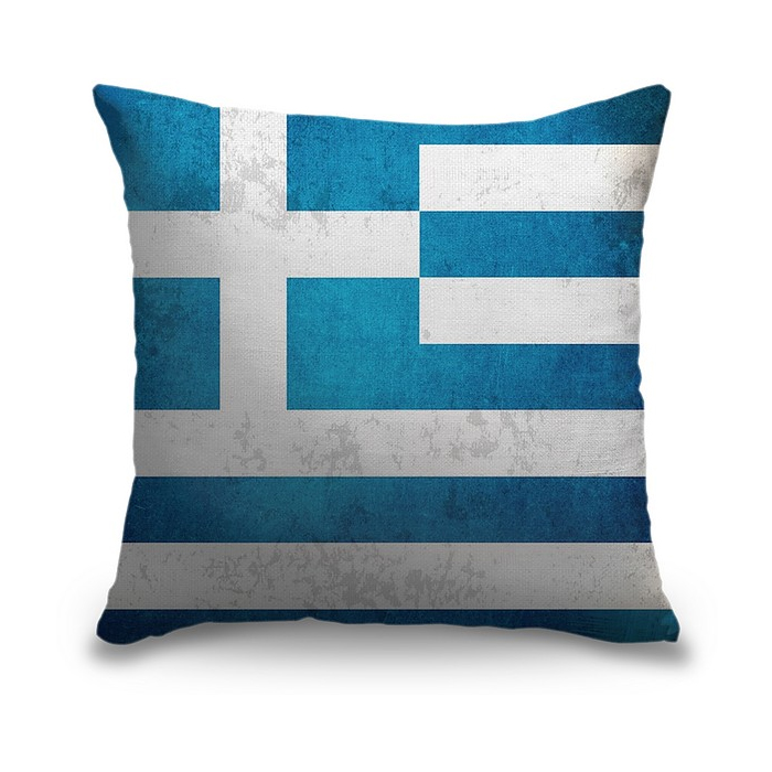 Greece Textured Flag