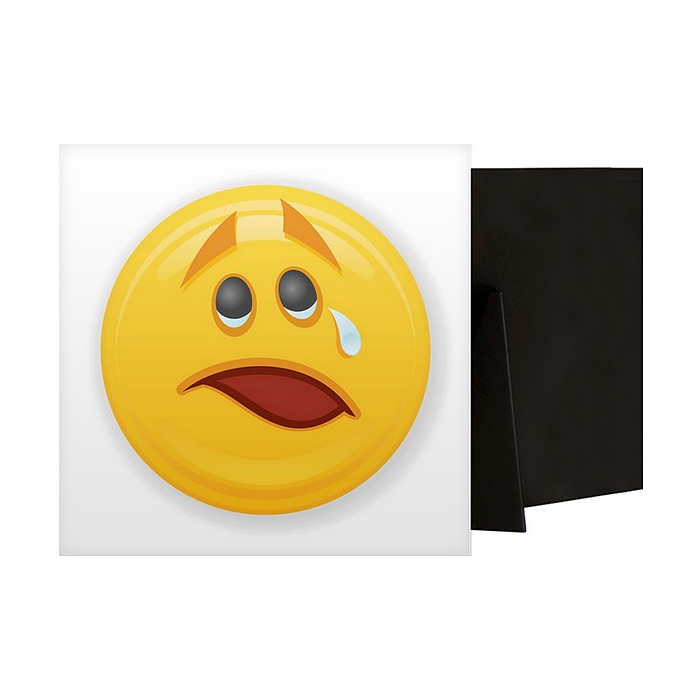 Nervous Crying Emoji