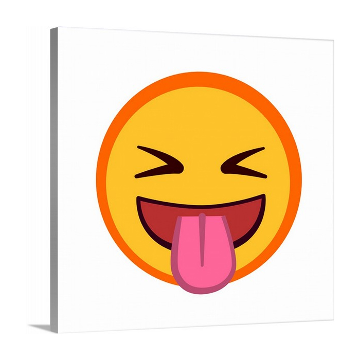 Tongue Emoji With Squinting Eyes