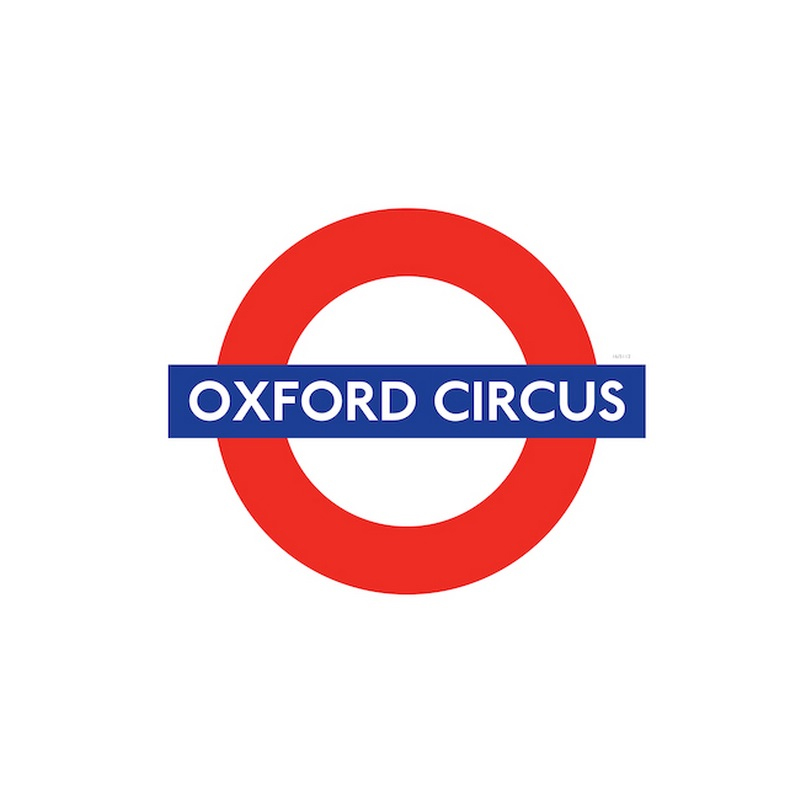 London Underground Oxford Circus Station Roundel