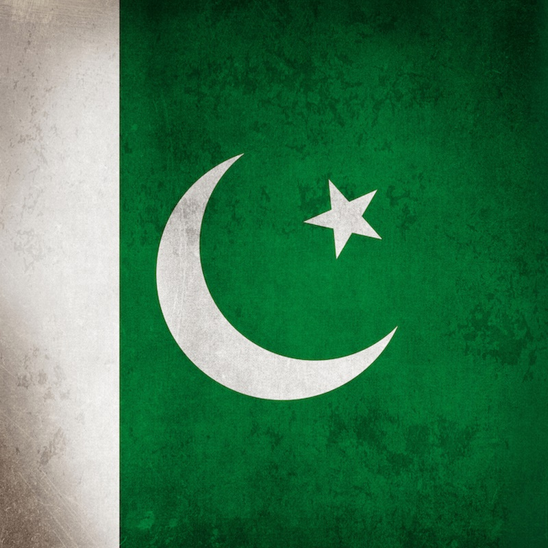 Pakistan Textured Flag