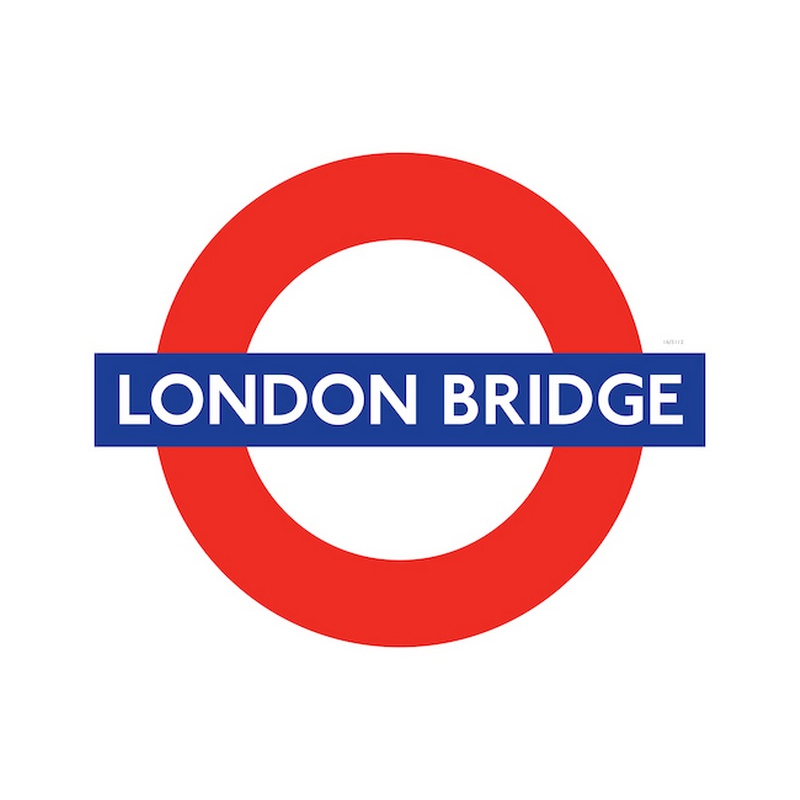 London Underground London Bridge Station Roundel
