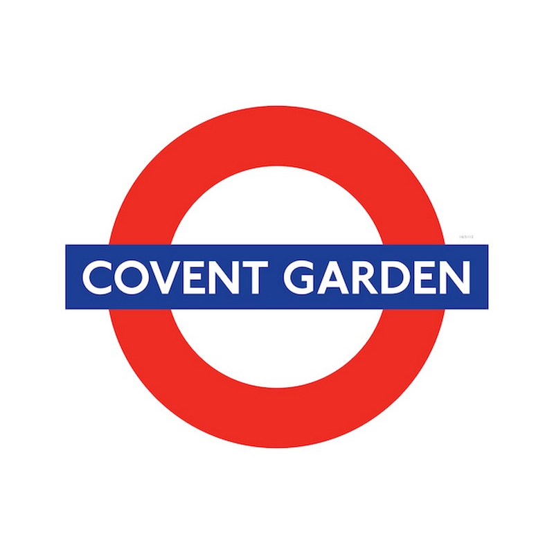 London Underground Covent Garden Station Roundel
