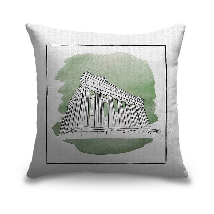 Parthenon Brushstroke Buildings