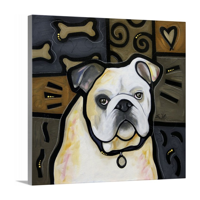 Bulldog Pop Art