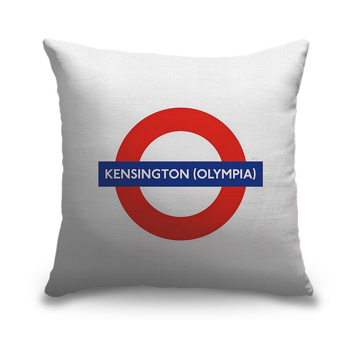 London Underground Kensington Olympia Station Roundel