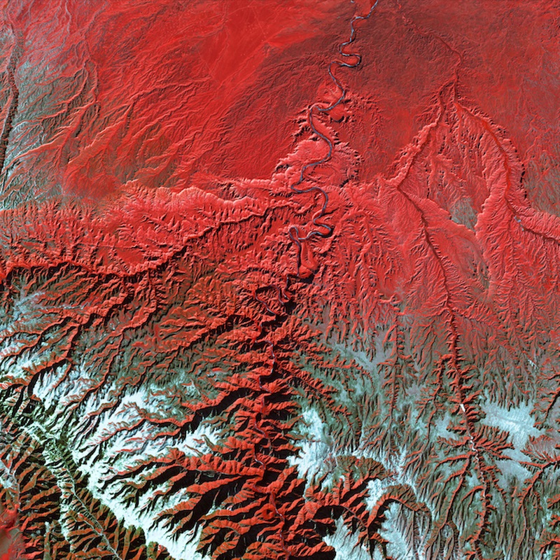 Desolation Canyon USGS Earth As Art